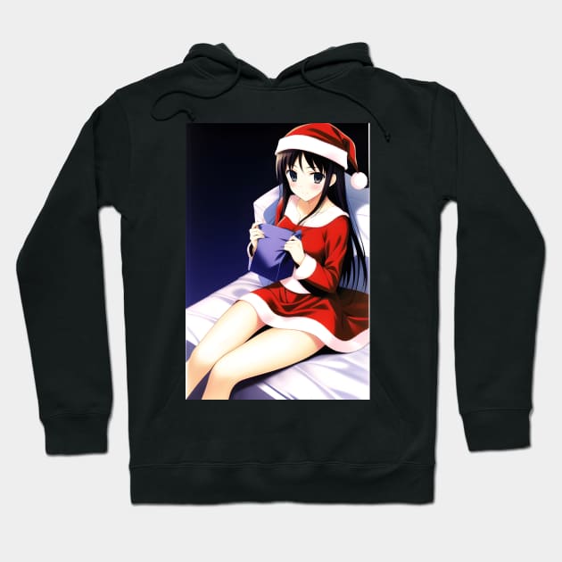 Santa Girl Hoodie by Tazlo